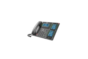 Enterprise VoIP Phone, 4.3-Inch Color Display, Two 3.5-Inch Side Color Displays for DSS Keys. 20 SIP Lines, Dual-port Gigabit Ethernet, Fanvil X210
