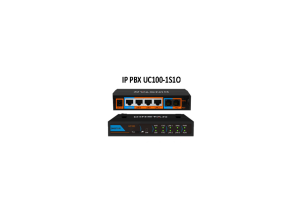 Dinstar UC100-1G1S1O IP PBX, 32 SIP Users, 8 Concurrent Calls