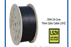 24core Fiber Optic Cable LSHZ OM3-OM4 armored loose tube Cable
